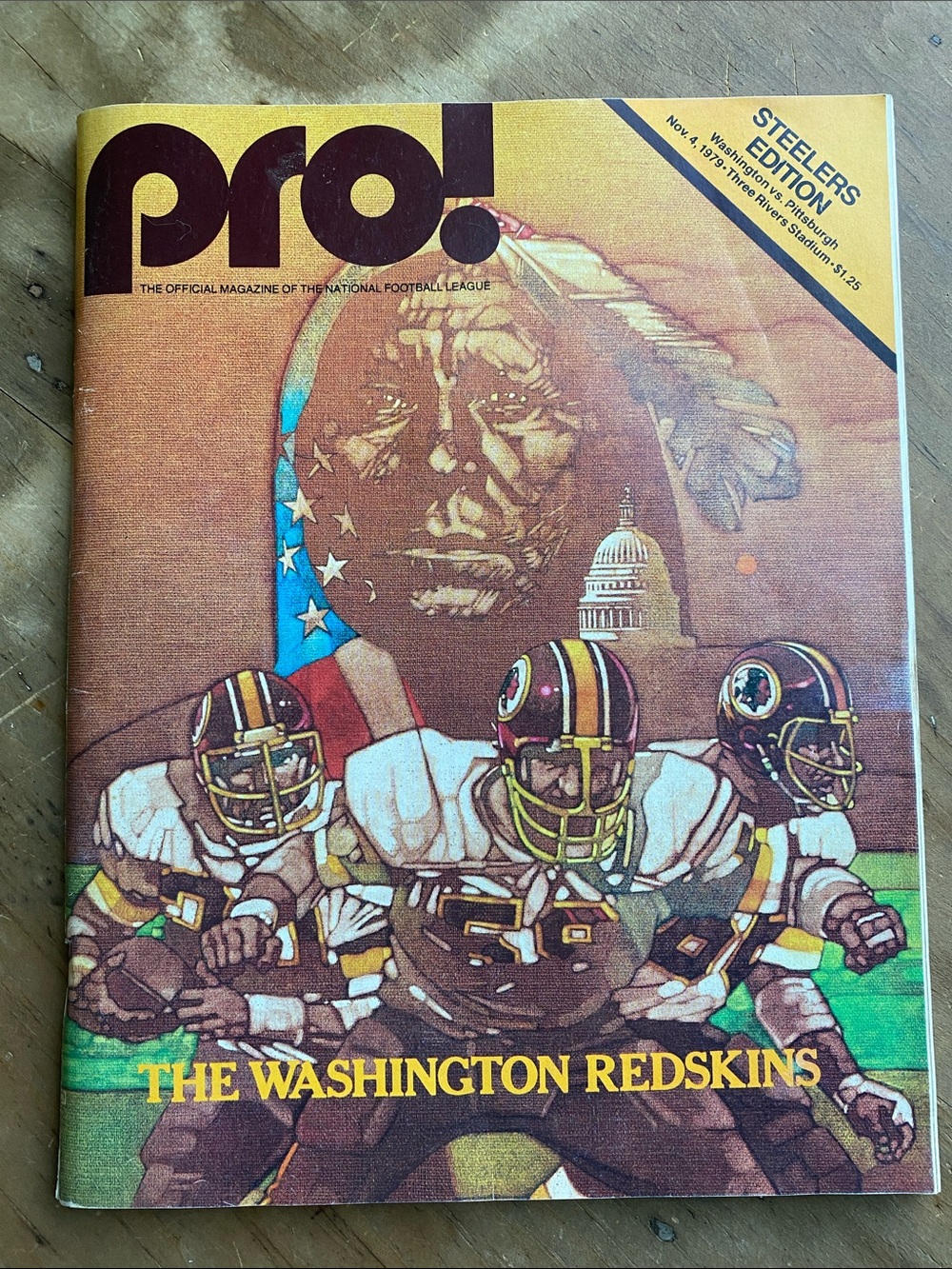 Pro! Steelers Edition NFL Football Magazine 1979 Terry Bradshaw